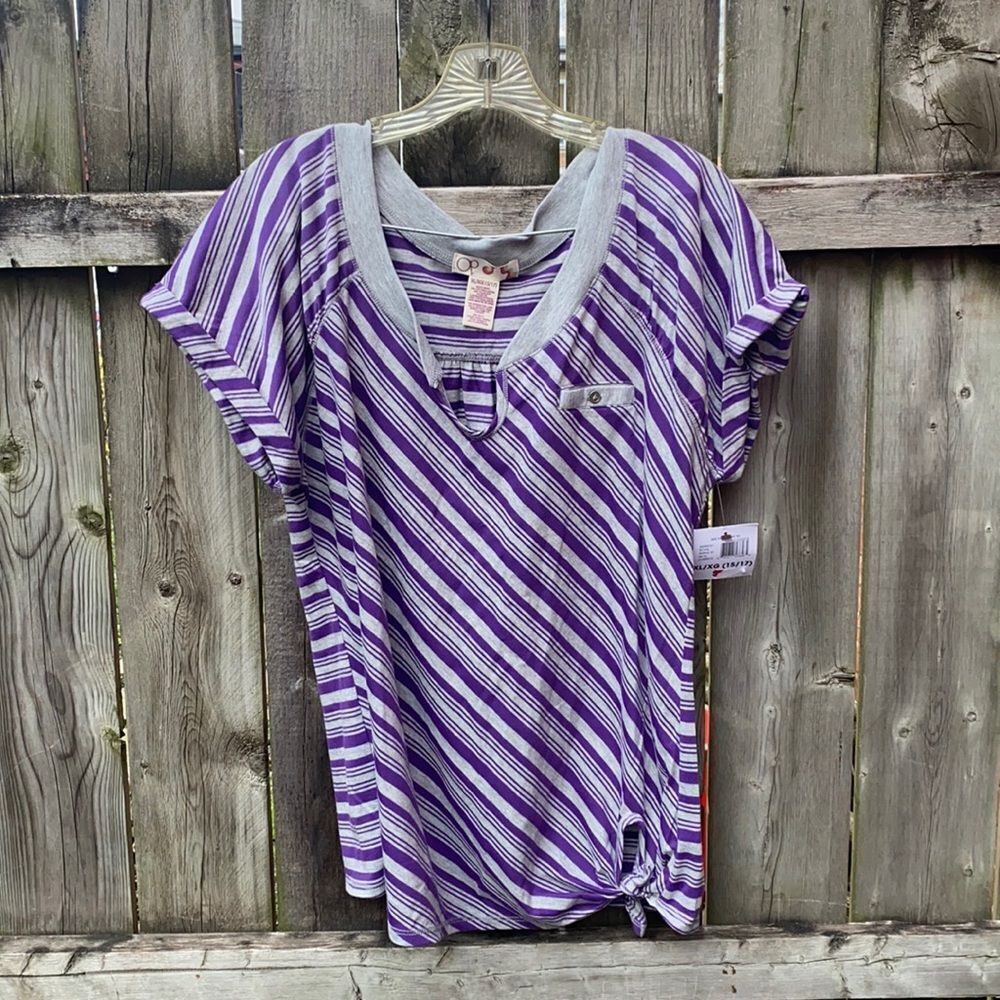 OP striped top sz. XL